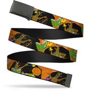 Black Buckle Web Belt - Scooby Doo Halloween/Snack Spells Webbing Web Belts Scooby Doo   