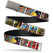 Web Belt Blank Matte Buckle - Star Trek 50th Risk is Our Business Mick Cassidy Illustration Blocks Webbing Web Belts Star Trek