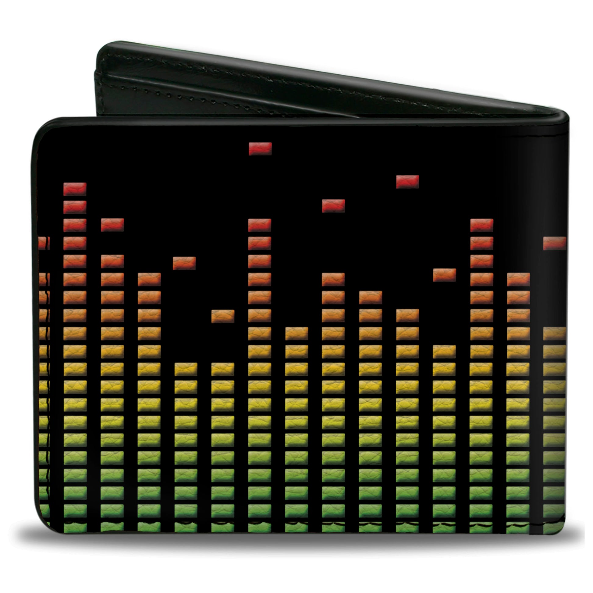 Bi-Fold Wallet - DC Equalizer Black Multi Color Bi-Fold Wallets Buckle-Down