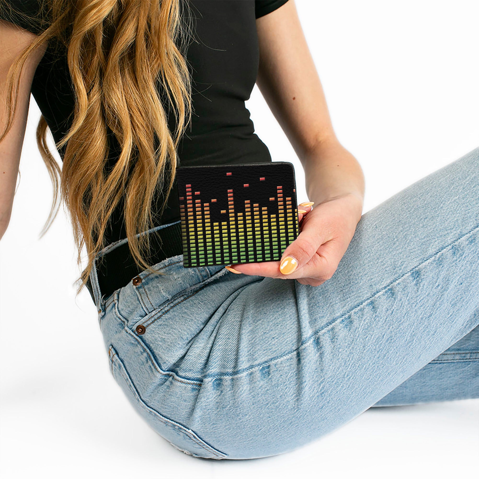 Bi-Fold Wallet - DC Equalizer Black Multi Color Bi-Fold Wallets Buckle-Down