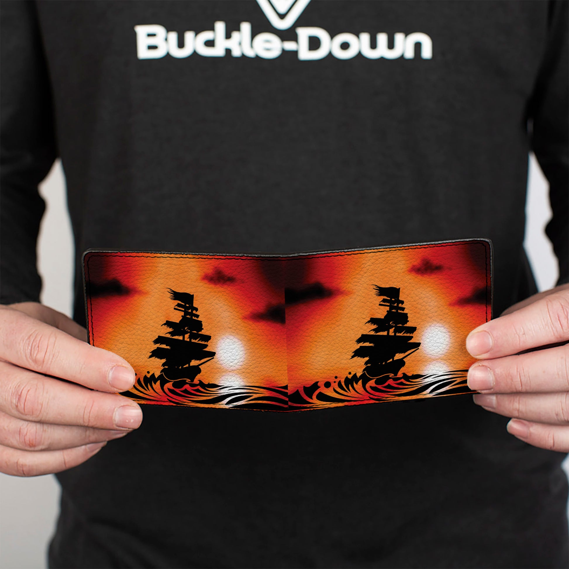 Bi-Fold Wallet - Pirate Ship Bi-Fold Wallets Buckle-Down