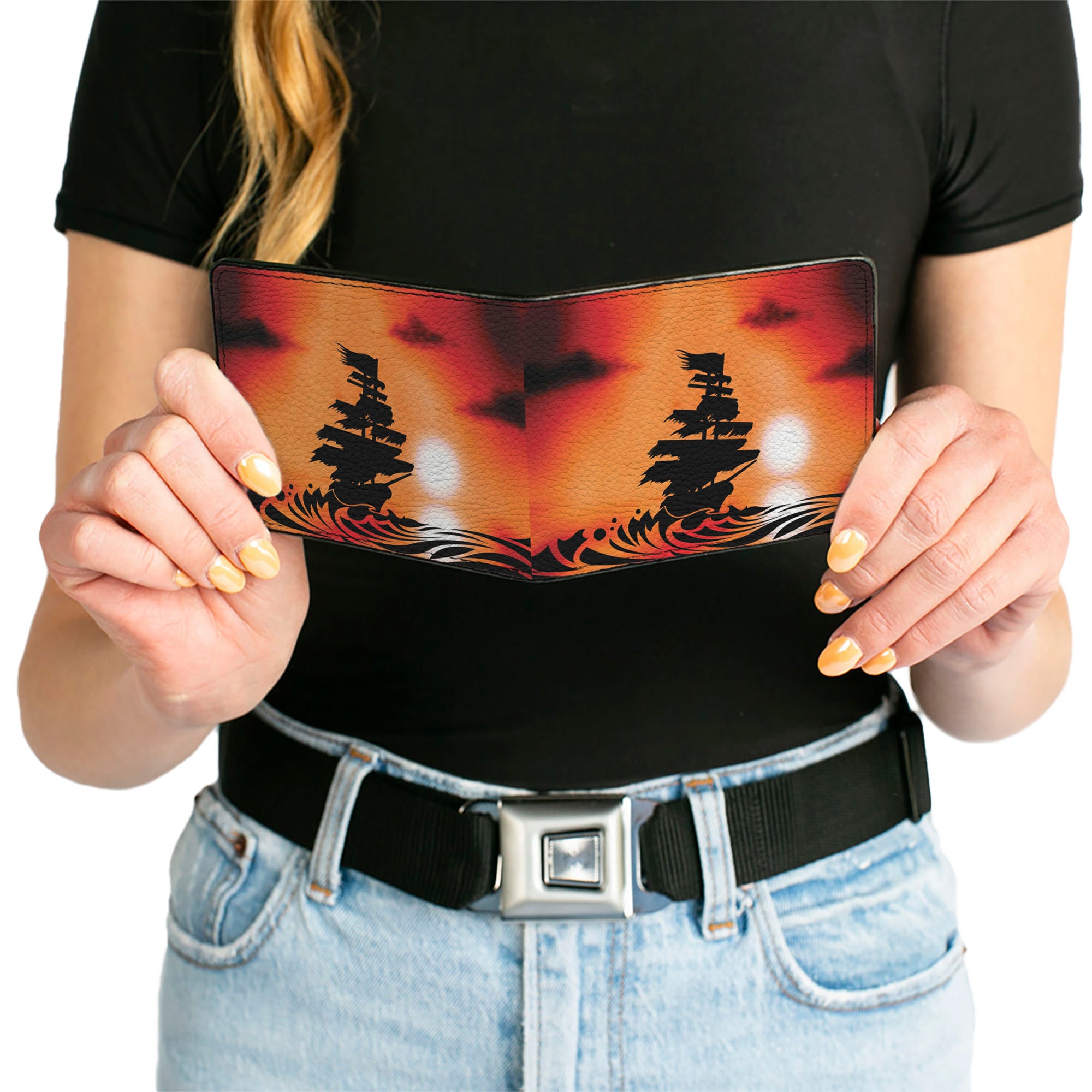 Bi-Fold Wallet - Pirate Ship Bi-Fold Wallets Buckle-Down