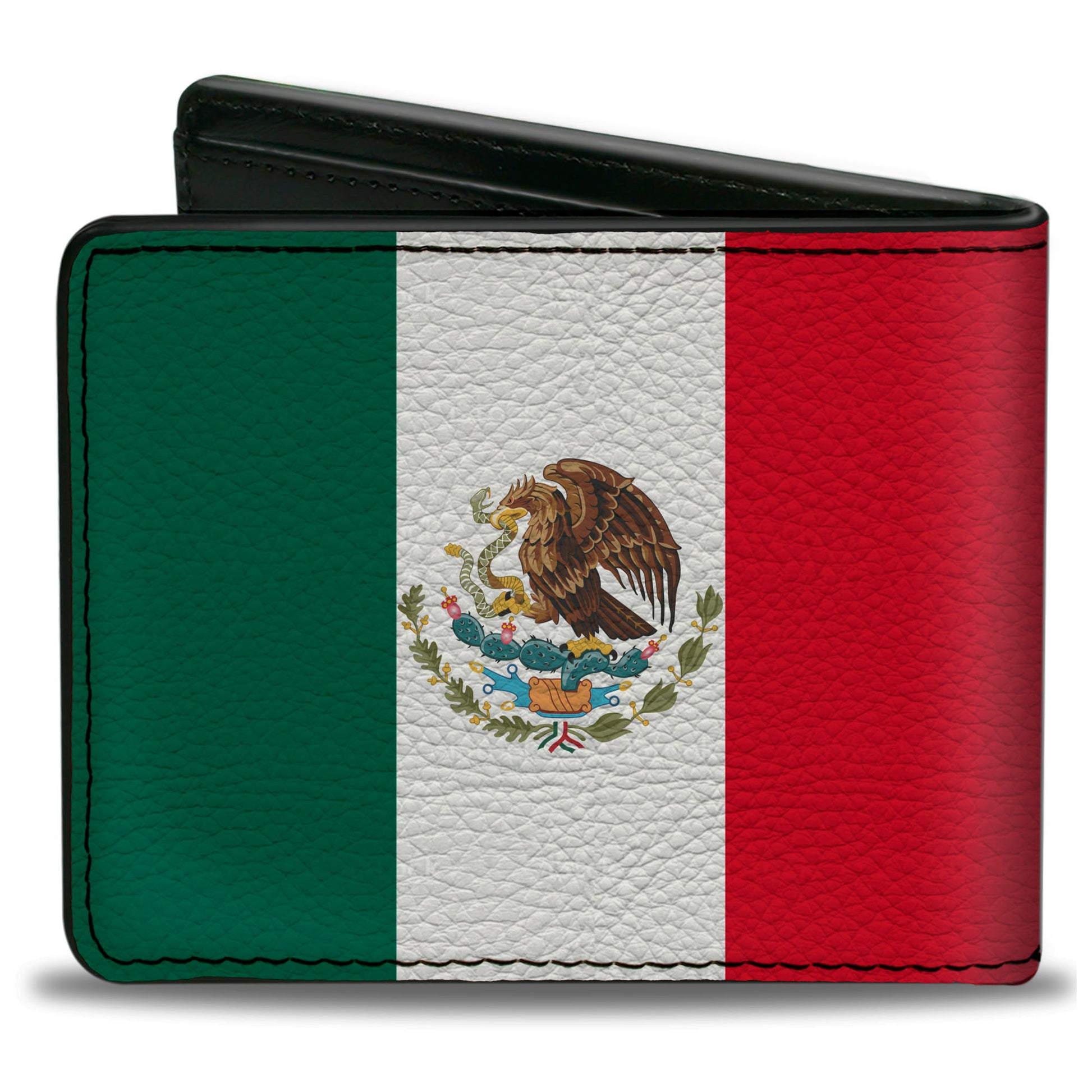 Bi-Fold Wallet - Mexico Flag Bi-Fold Wallets Buckle-Down