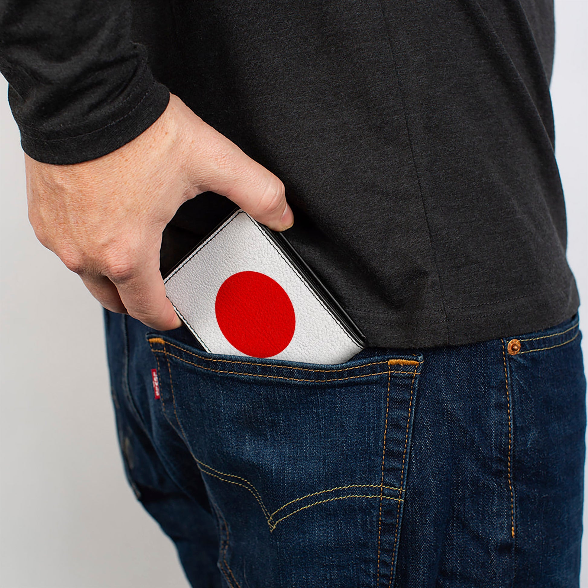 Bi-Fold Wallet - Japan Flag Bi-Fold Wallets Buckle-Down