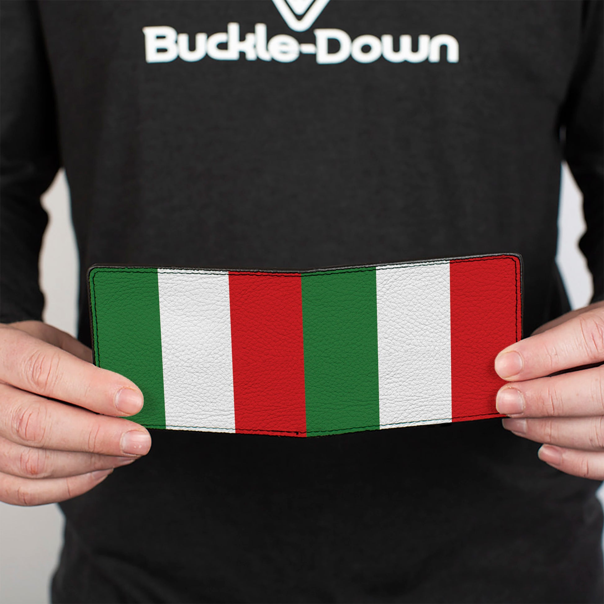 Bi-Fold Wallet - Italy Flag Bi-Fold Wallets Buckle-Down