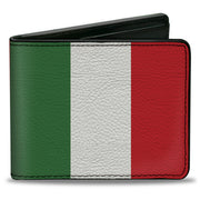 Bi-Fold Wallet - Italy Flag Bi-Fold Wallets Buckle-Down