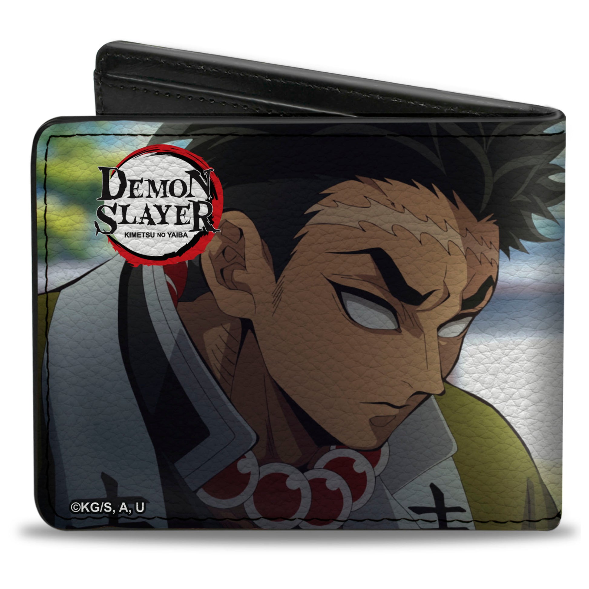 Bi-Fold Wallet - DEMON SLAYER Gyomei Himejima Pose Blocks Bi-Fold Wallets Demon Slayer