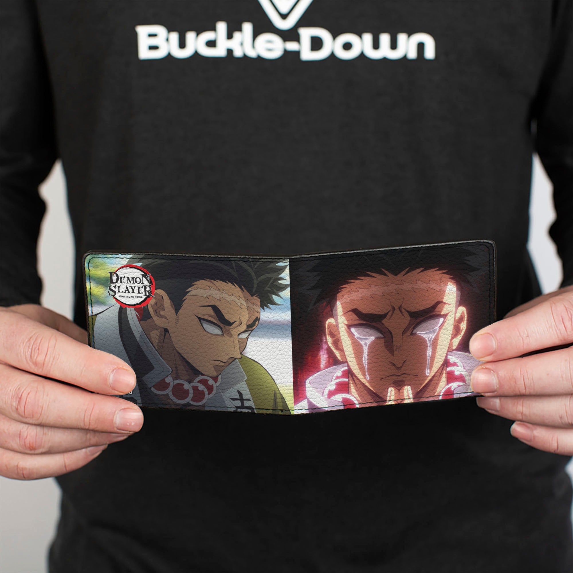 Bi-Fold Wallet - DEMON SLAYER Gyomei Himejima Pose Blocks Bi-Fold Wallets Demon Slayer