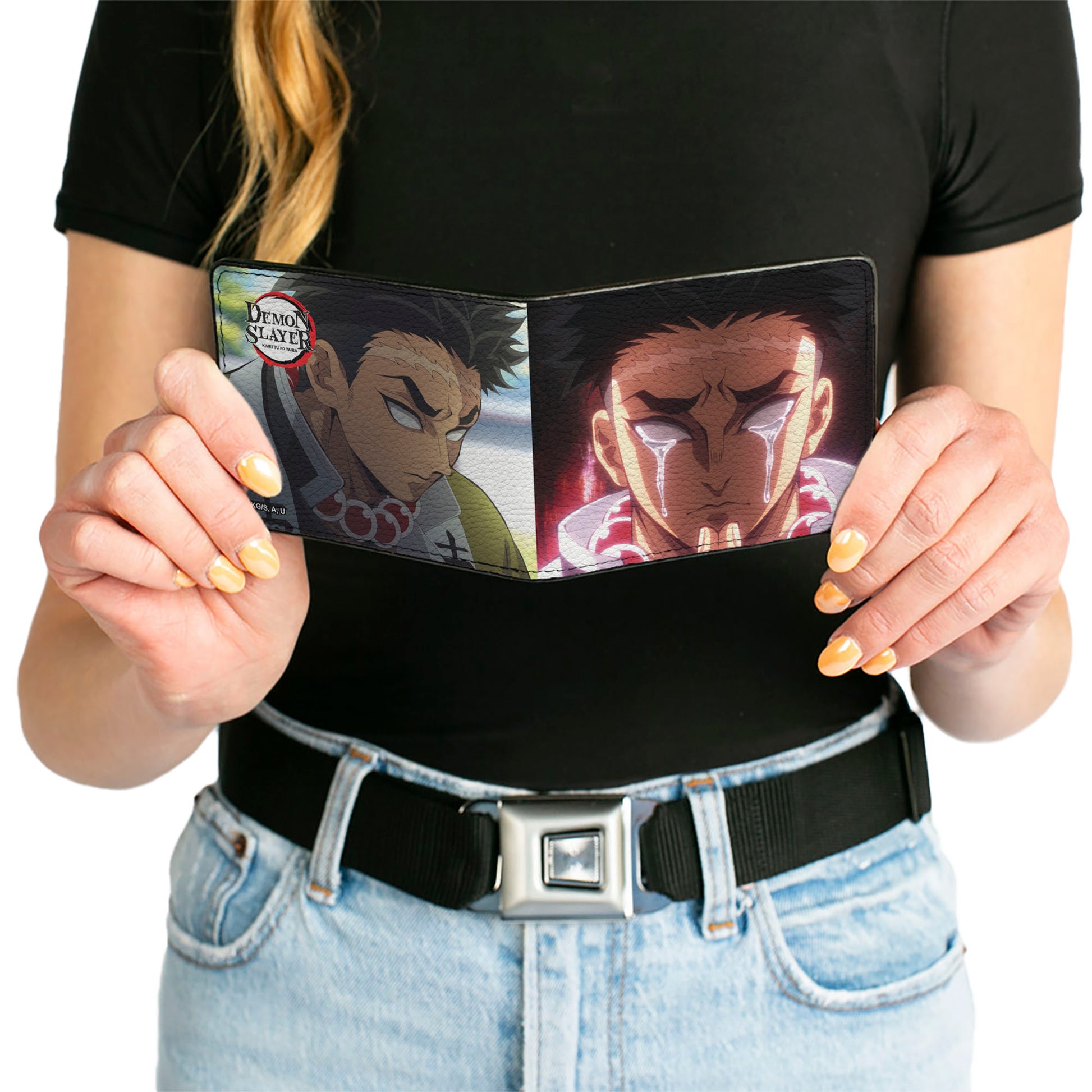 Bi-Fold Wallet - DEMON SLAYER Gyomei Himejima Pose Blocks Bi-Fold Wallets Demon Slayer