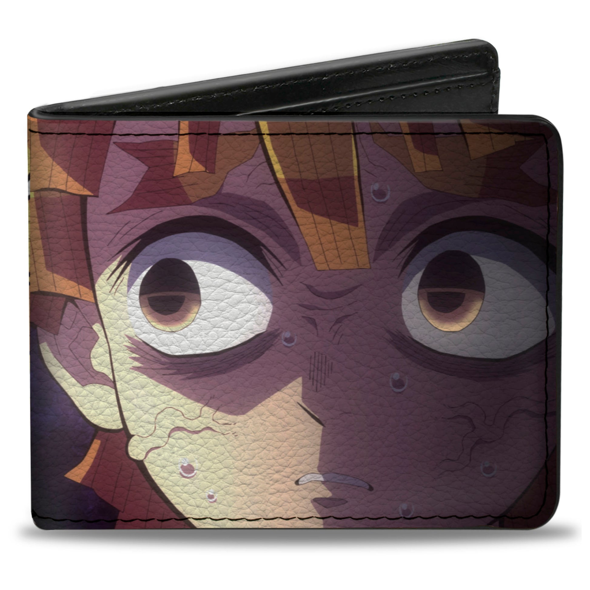 Bi-Fold Wallet - DEMON SLAYER Zenitsu Agatsuma Pose Blocks Bi-Fold Wallets Demon Slayer