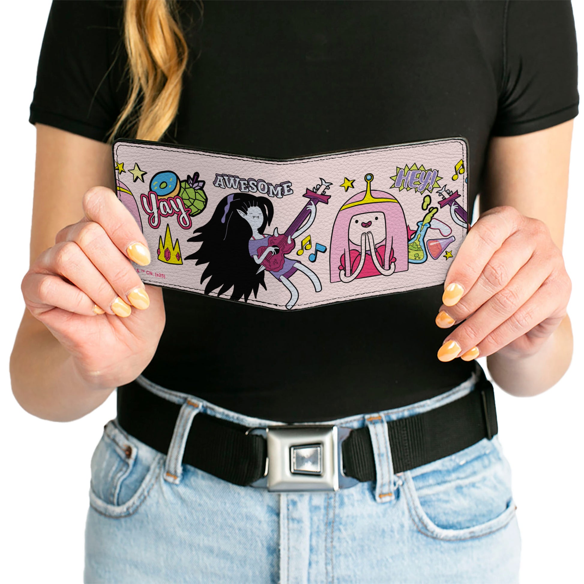 Bi-Fold Wallet - Adventure Time Marceline and Princess Bubblegum Collage Bi-Fold Wallets Adventure Time