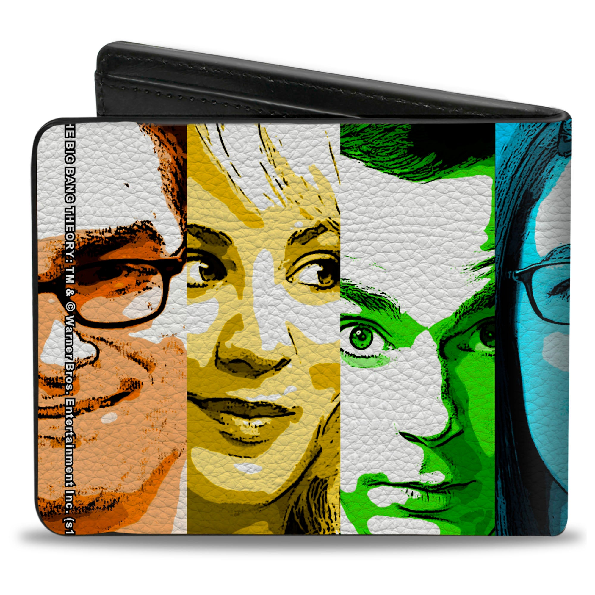 Bi-Fold Wallet - The Big Bang Theory Characters Panels Multi Color Bi-Fold Wallets The Big Bang Theory