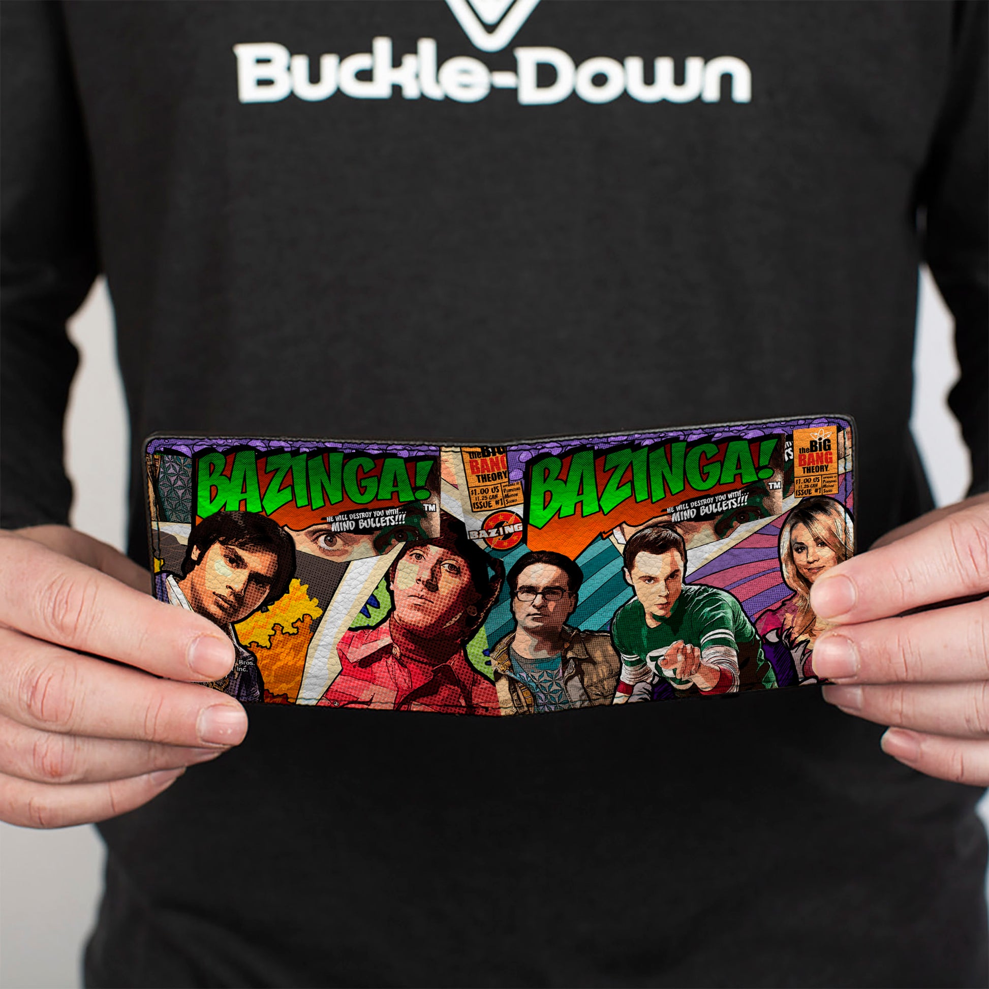 Bi-Fold Wallet - The Big Bang Theory Comic Book Bi-Fold Wallets The Big Bang Theory
