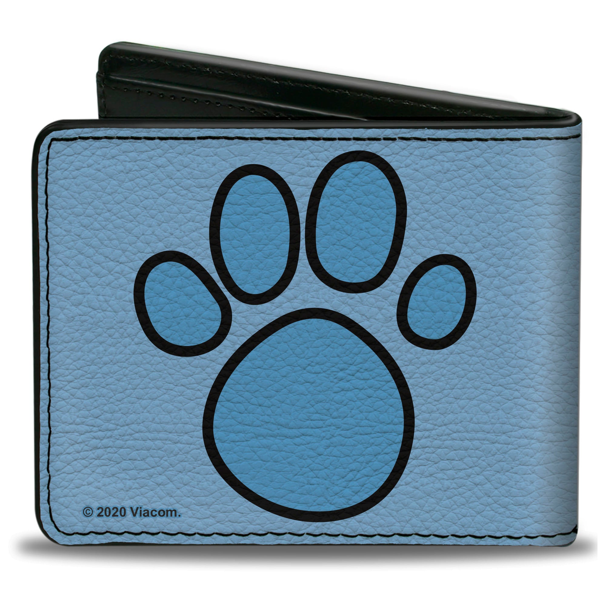 Bi-Fold Wallet - Blue's Clues Blue Face + Paw Print Blues Bi-Fold Wallets Blue's Clues
