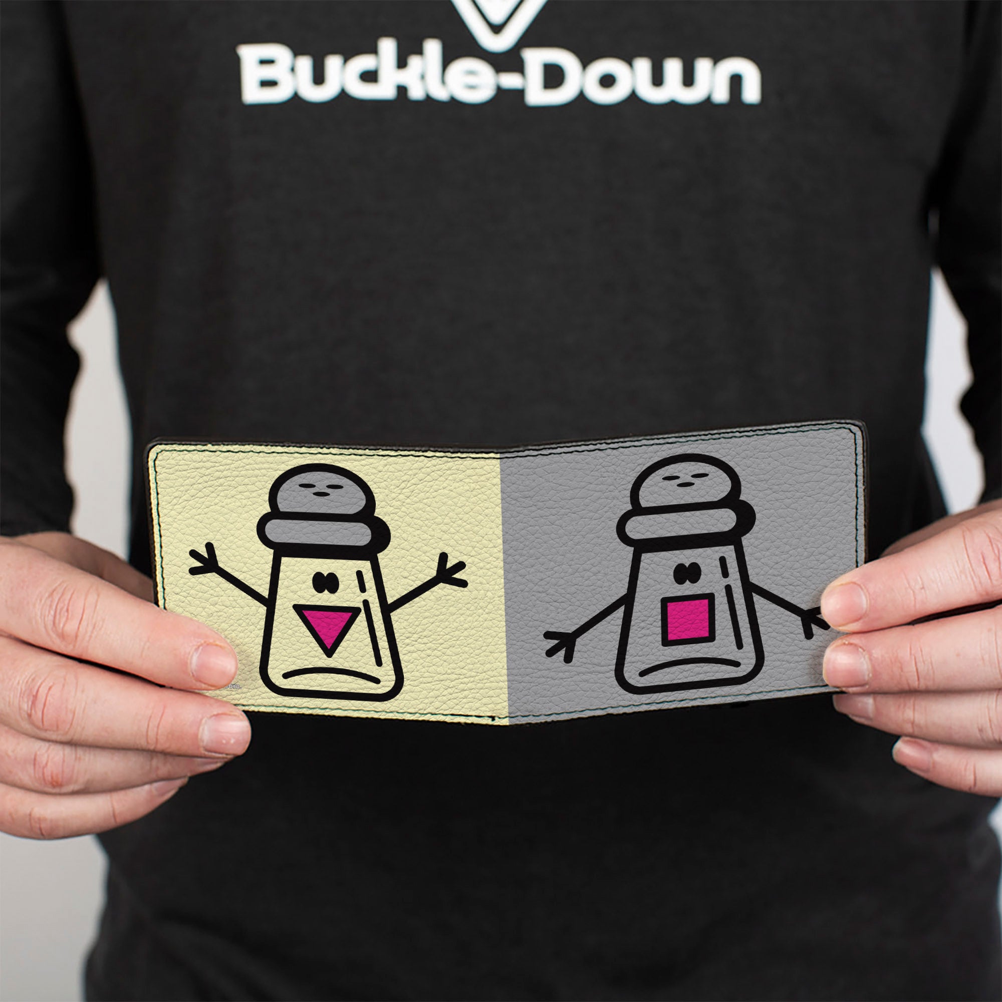 Bi-Fold Wallet - Blue's Clues Mrs. Pepper + Mr. Salt Poses Bi-Fold Wallets Blue's Clues