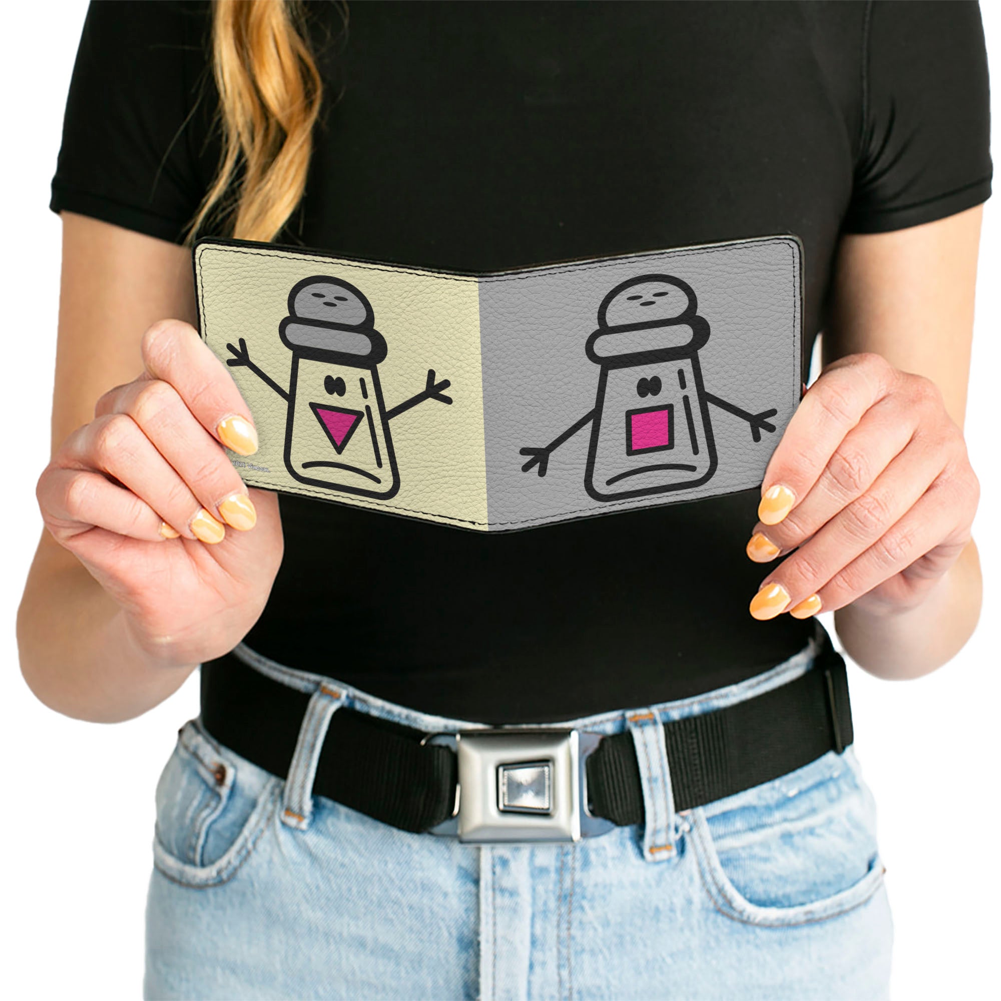 Bi-Fold Wallet - Blue's Clues Mrs. Pepper + Mr. Salt Poses Bi-Fold Wallets Blue's Clues