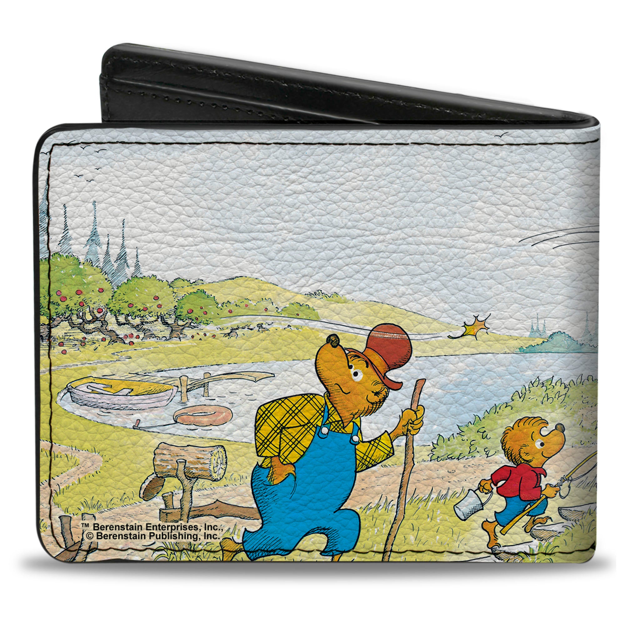 Bi-Fold Wallet - The Berenstain Bears Tree House Stairs Pose Bi-Fold Wallets The Berenstain Bears