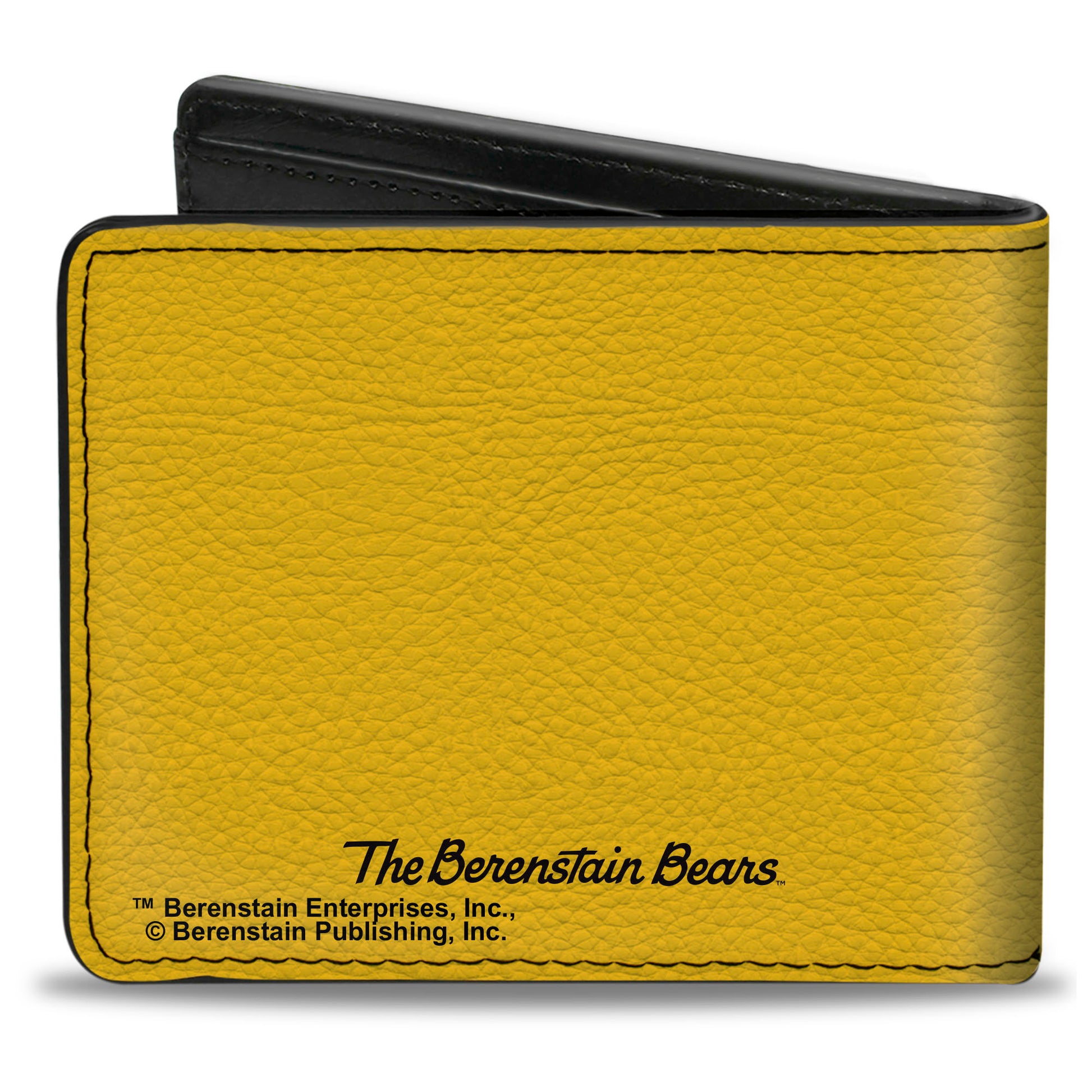 Bi-Fold Wallet - The Berenstain Bears WELCOME TO BEAR COUNTRY Pose Yellow Bi-Fold Wallets The Berenstain Bears