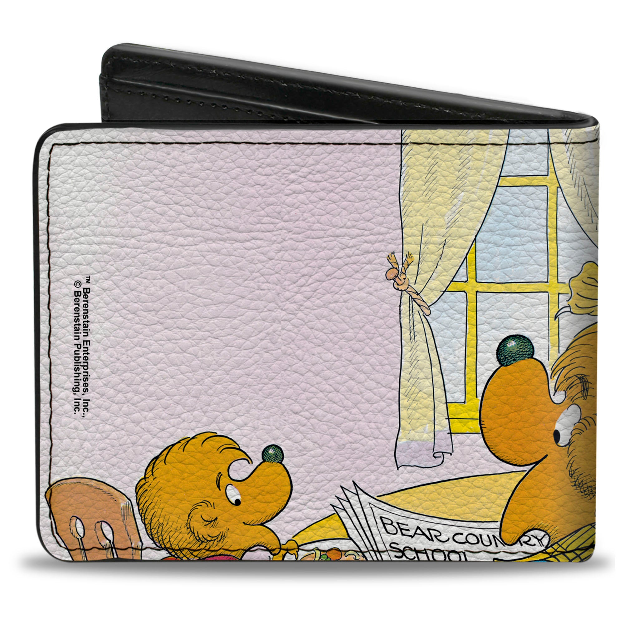 Bi-Fold Wallet - The Berenstain Bears Family Breakfast Table Pose Bi-Fold Wallets The Berenstain Bears