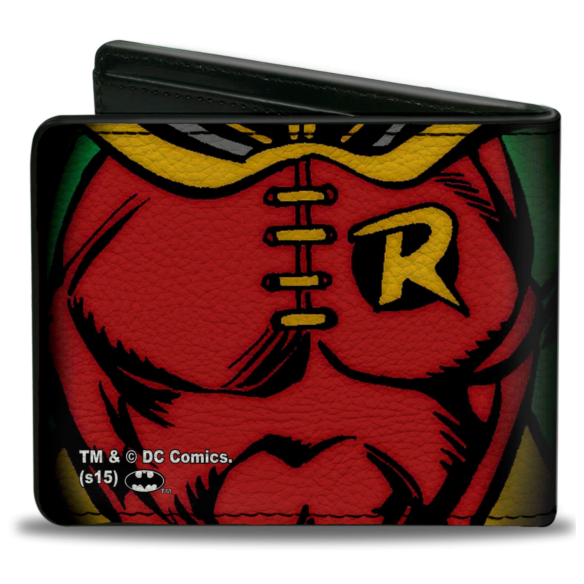 Bi-Fold Wallet - Robin Chest Logo Bi-Fold Wallets DC Comics
