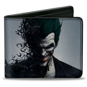 Bi-Fold Wallet - Joker Face Bats + BATMAN ARKHAM ORIGINS Bi-Fold Wallets DC Comics