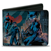 Bi-Fold Wallet - Batman Issue #619 Hush 9-Character Gotham City Skyline Cover Pose Bi-Fold Wallets DC Comics