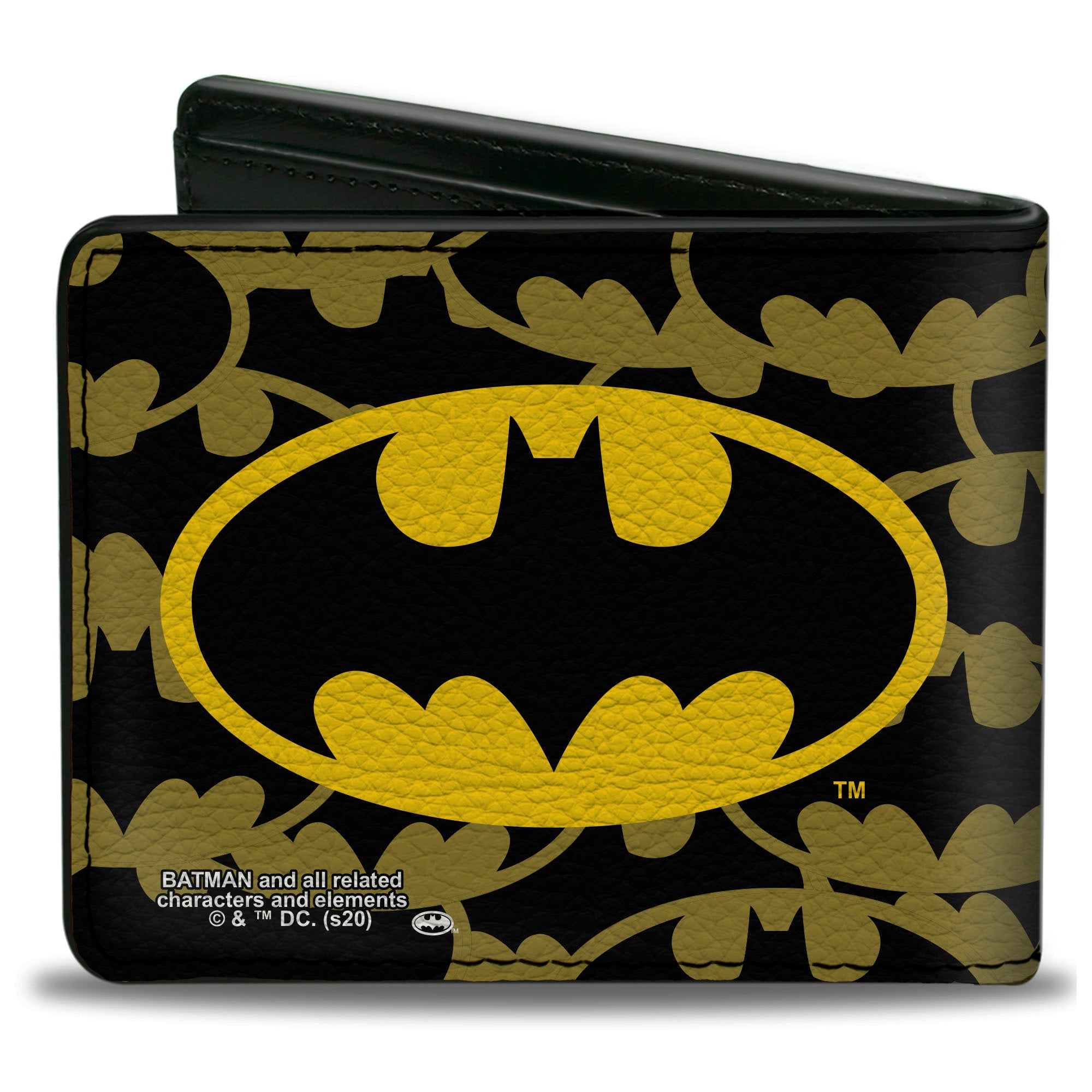 Bi-Fold Wallet - Batman Logo Centered/Stacked Logos Bi-Fold Wallets DC Comics