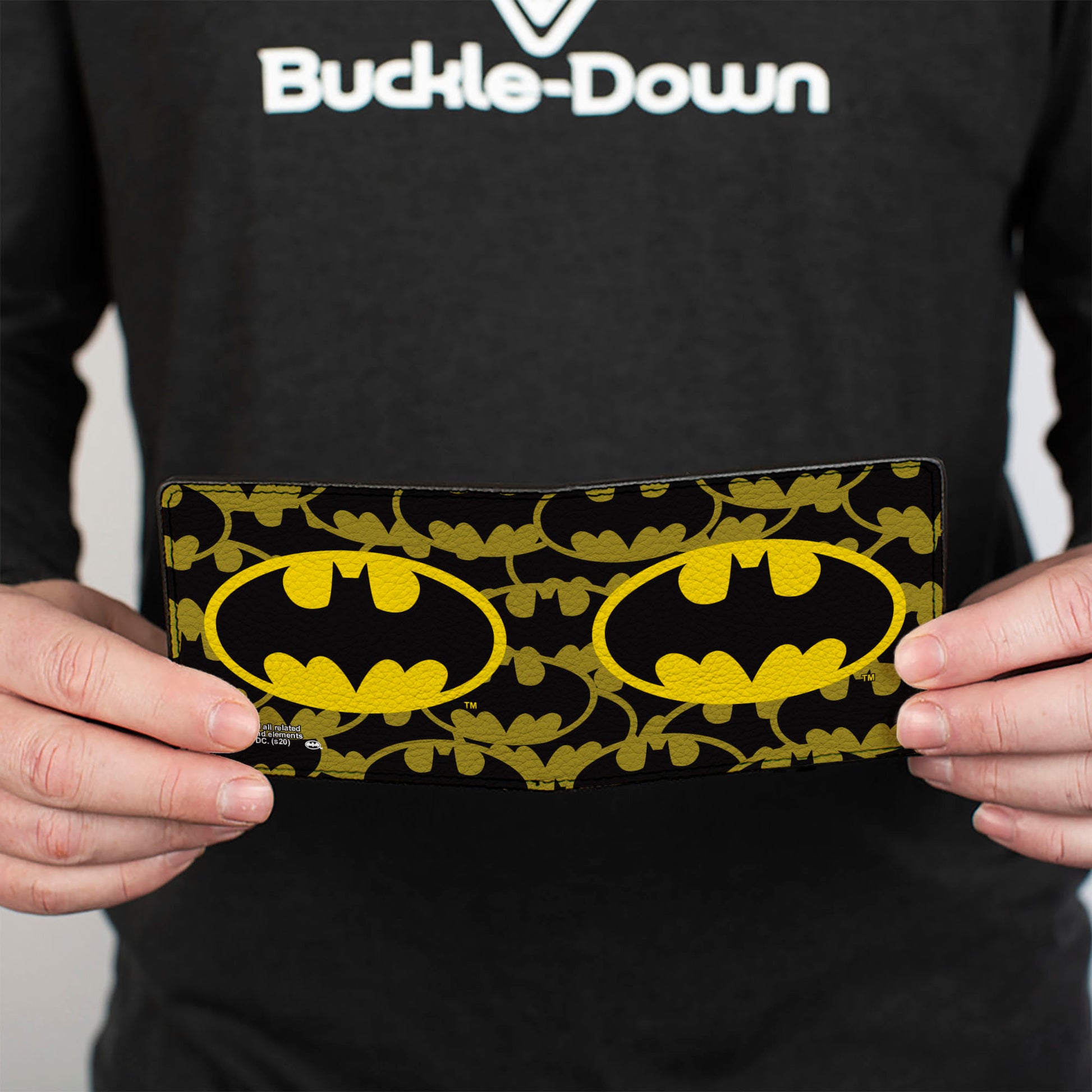 Bi-Fold Wallet - Batman Logo Centered/Stacked Logos Bi-Fold Wallets DC Comics