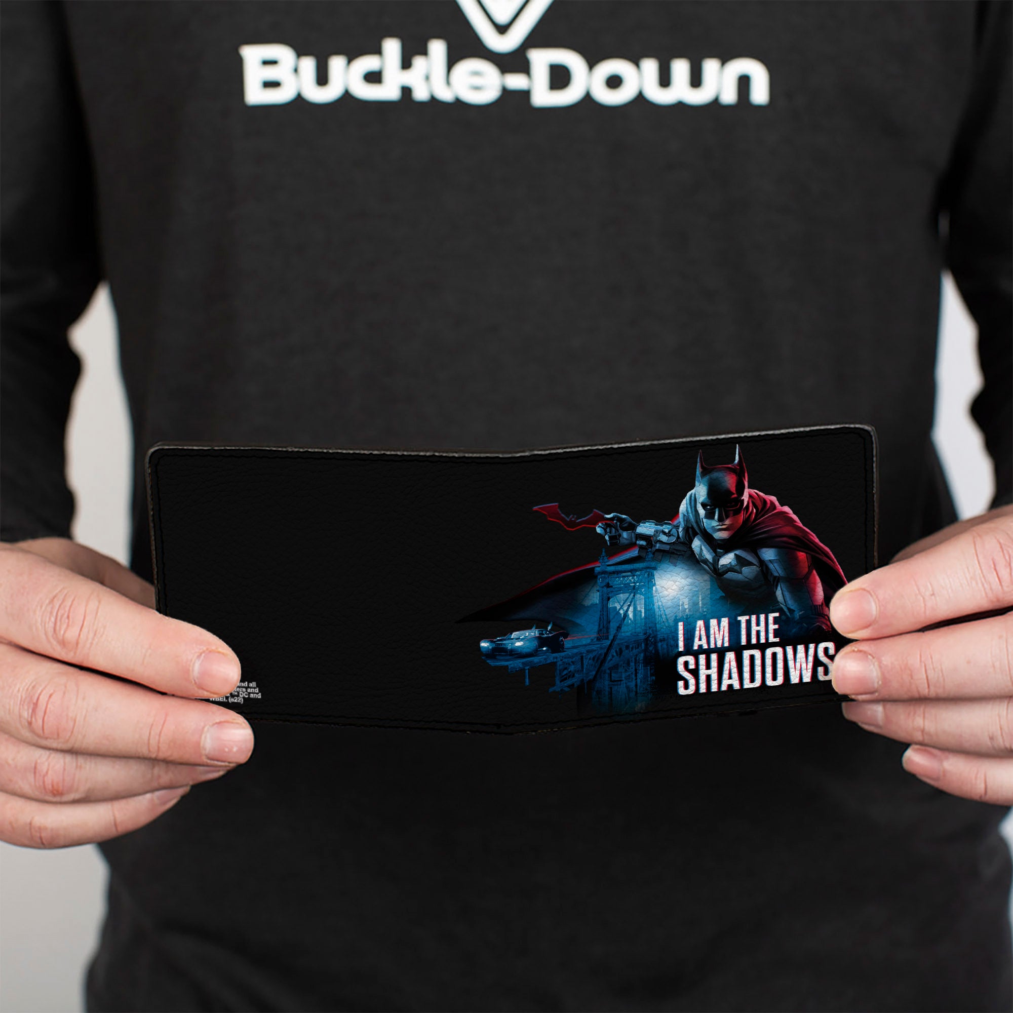 Bi-Fold Wallet - The BATMAN I AM THE SHADOWS Pose and Bridge Scene Bi-Fold Wallets DC Comics