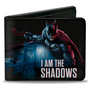 Bi-Fold Wallet - The BATMAN I AM THE SHADOWS Pose and Bridge Scene Bi-Fold Wallets DC Comics