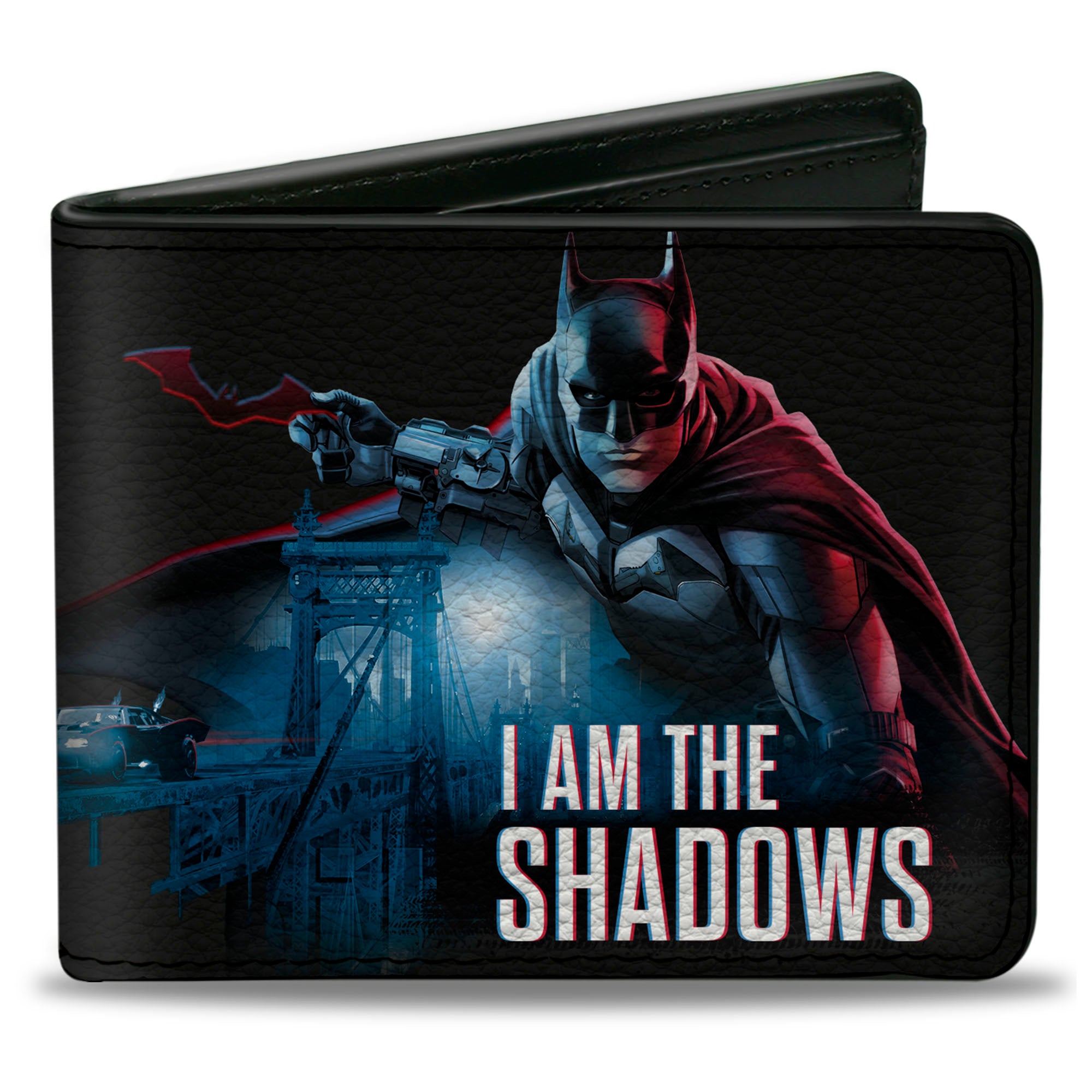 Bi-Fold Wallet - The BATMAN I AM THE SHADOWS Pose and Bridge Scene Bi-Fold Wallets DC Comics