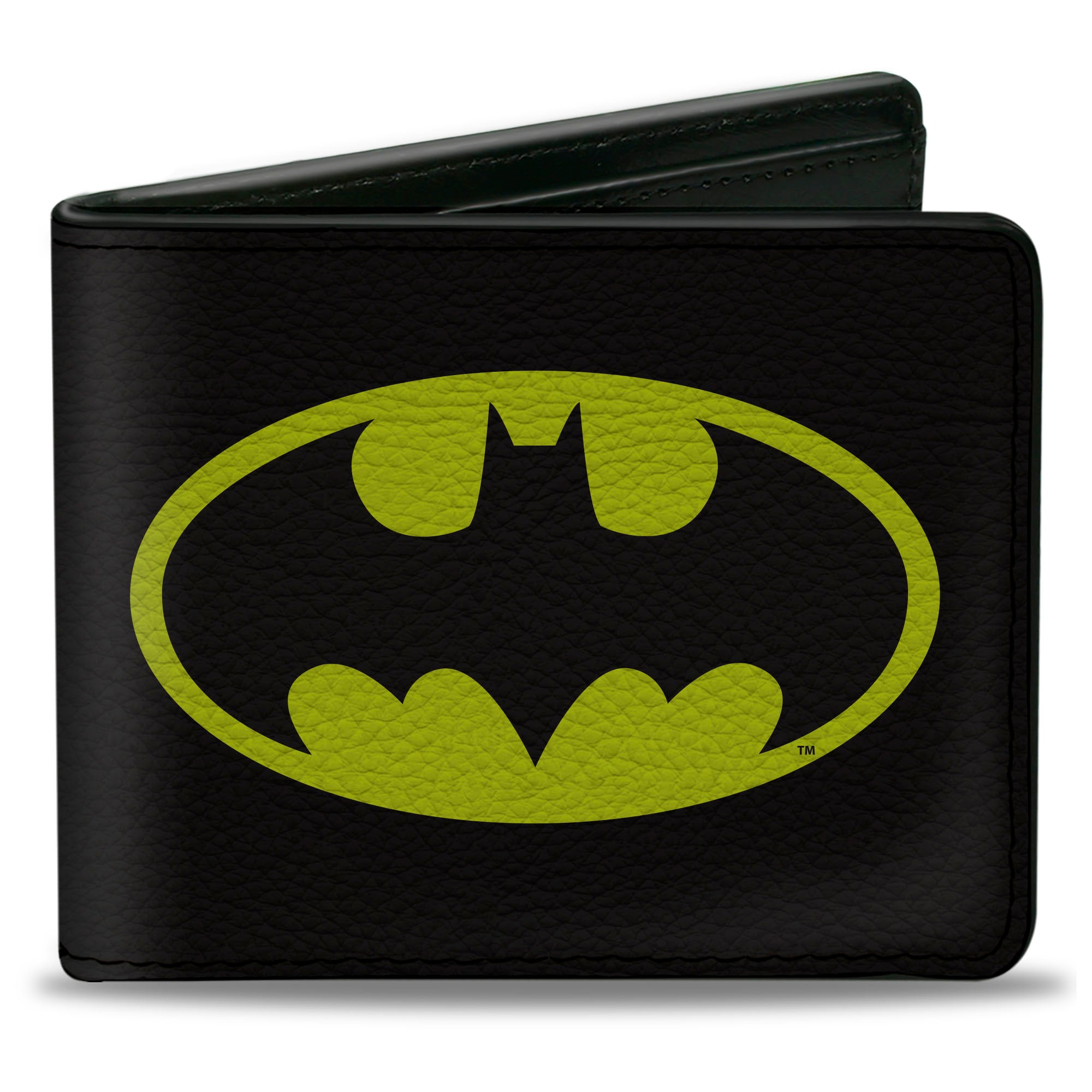 Bi-Fold Wallet - Batman Bat Signal Logo Black/Yellow/Black Bi-Fold Wallets DC Comics