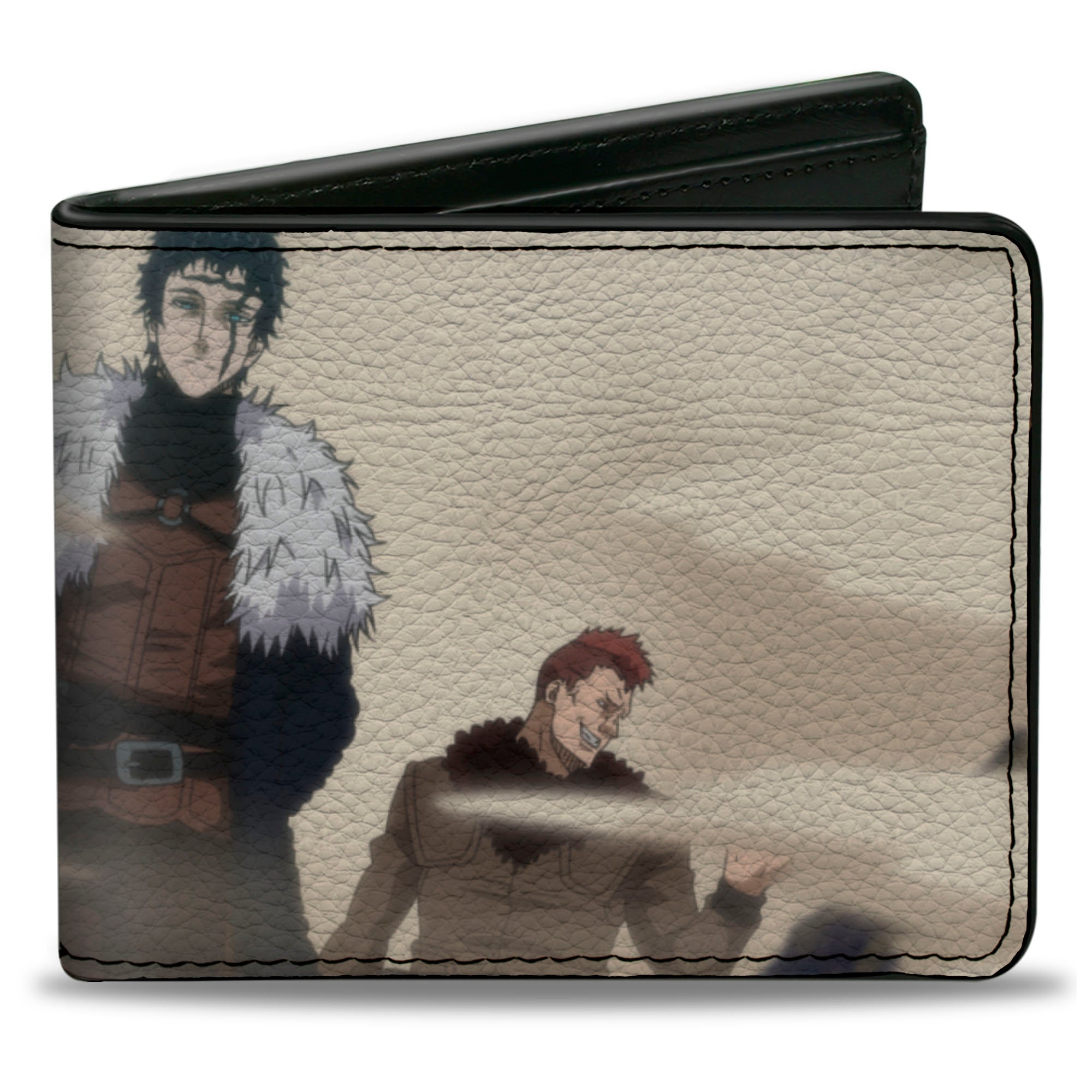 Bi-Fold Wallet - BLACK CLOVER Zenon and Dark Disciples Base Scene and Title Logo Bi-Fold Wallets Black Clover