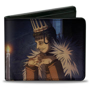 Bi-Fold Wallet - Black Clover Dark Triad Zenon Vanica Dante Candlelight Scene Bi-Fold Wallets Black Clover