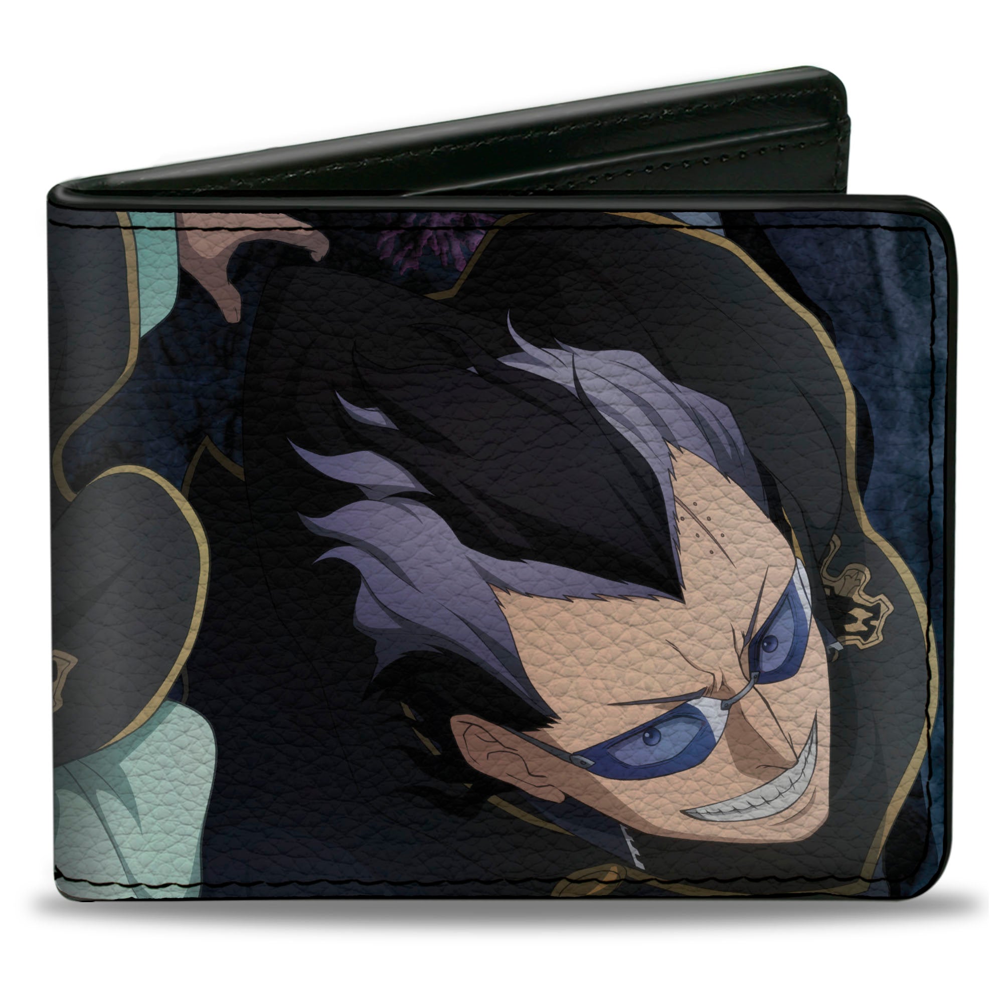 Bi-Fold Wallet - Black Clover Luck and Magna Looking Up Scene Bi-Fold Wallets Black Clover