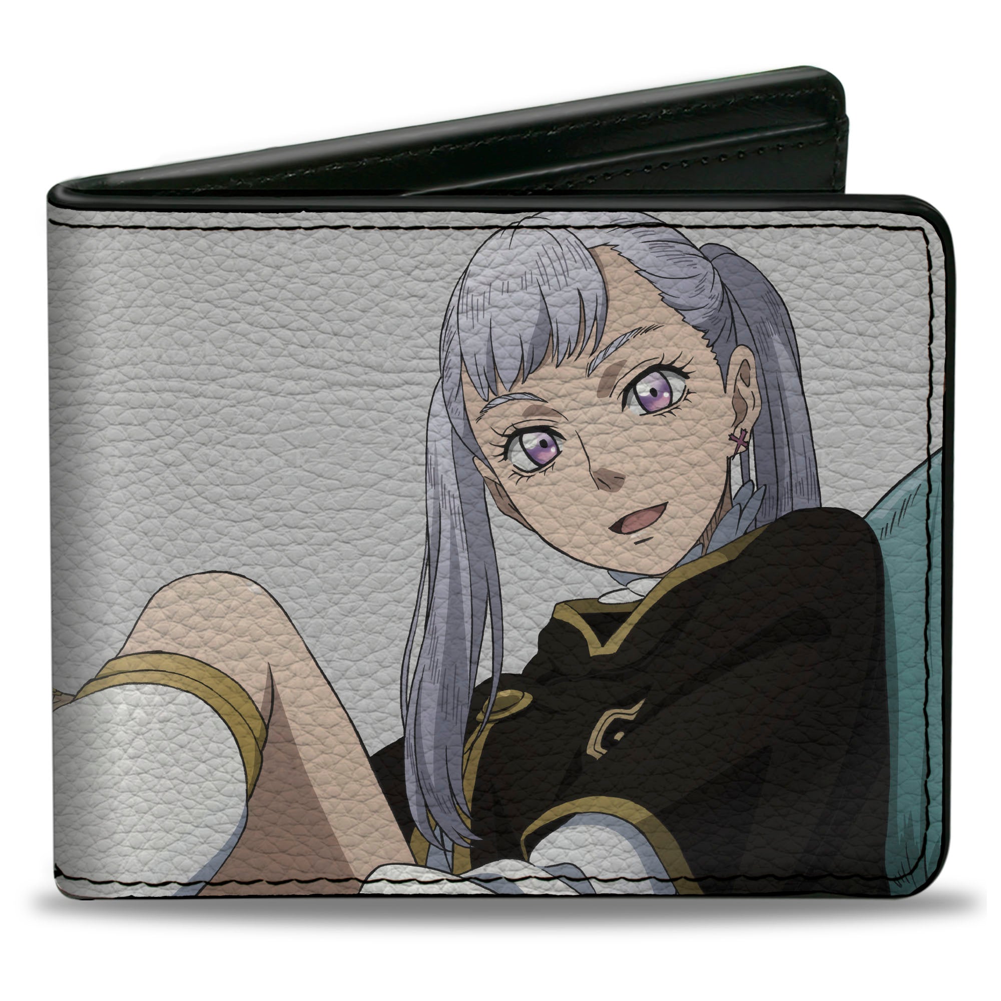 Bi-Fold Wallet - Black Clover Asta Yami and Noelle Group Pose Gray Bi-Fold Wallets Crunchyroll
