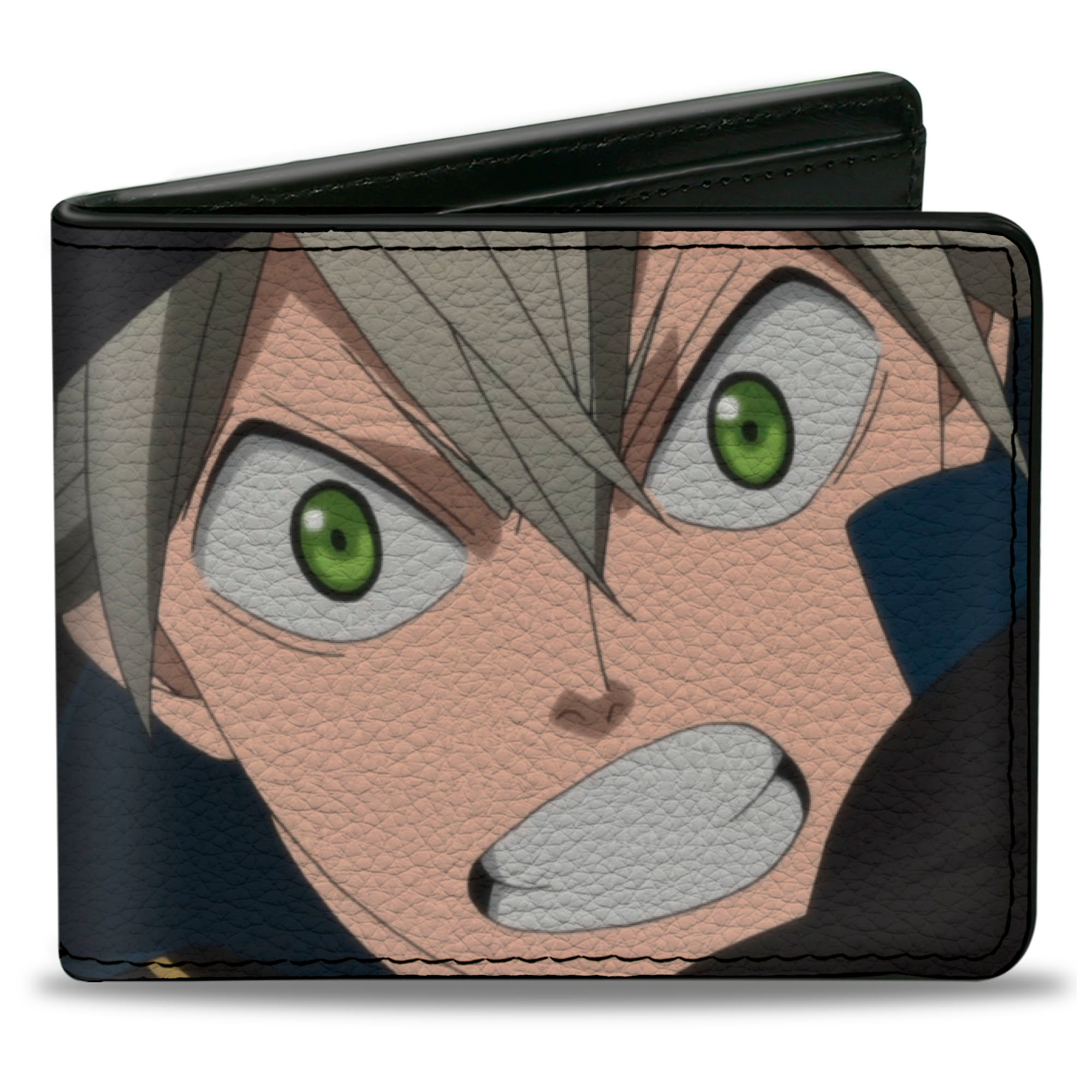 Bi-Fold Wallet - Black Clover Asta Training Pose Close-Up Bi-Fold Wallets Crunchyroll