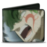 Bi-Fold Wallet - BLACK CLOVER Asta Anti Magic Yuno Spirit Dive Face Off Bi-Fold Wallets Black Clover