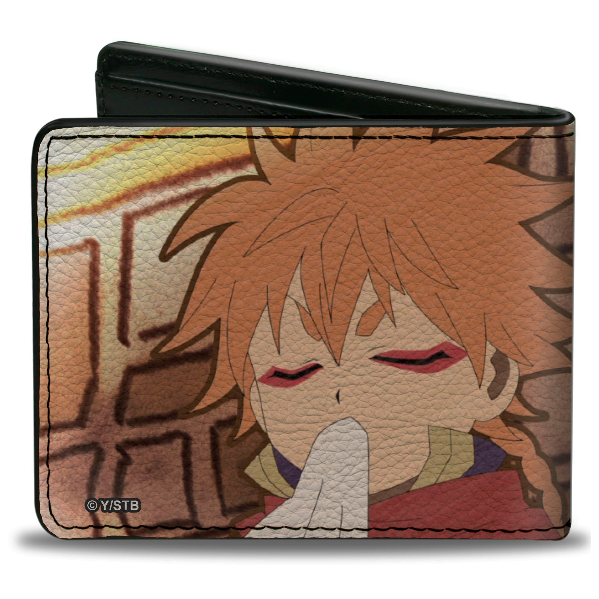 Bi-Fold Wallet - Black Clover Chibi Leopold and Asta Pose Bi-Fold Wallets Black Clover