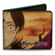 Bi-Fold Wallet - BLACK CLOVER Vanica Megicula Devil Host Pose and Title Logo Bi-Fold Wallets Black Clover