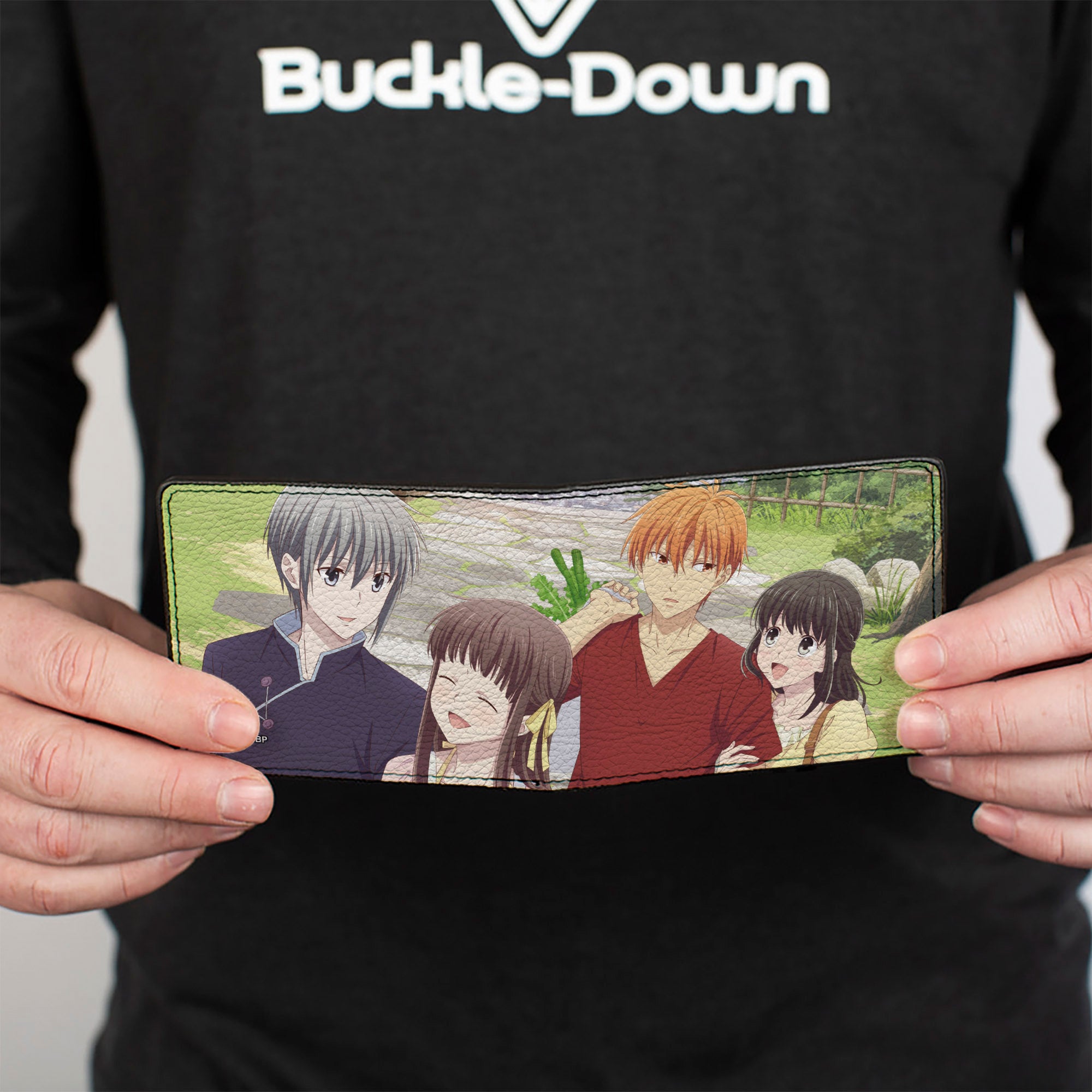 Bi-Fold Wallet - Fruits Basket Yuki Tohru Kyo Kagure Group Scene Bi-Fold Wallets Fruits Basket