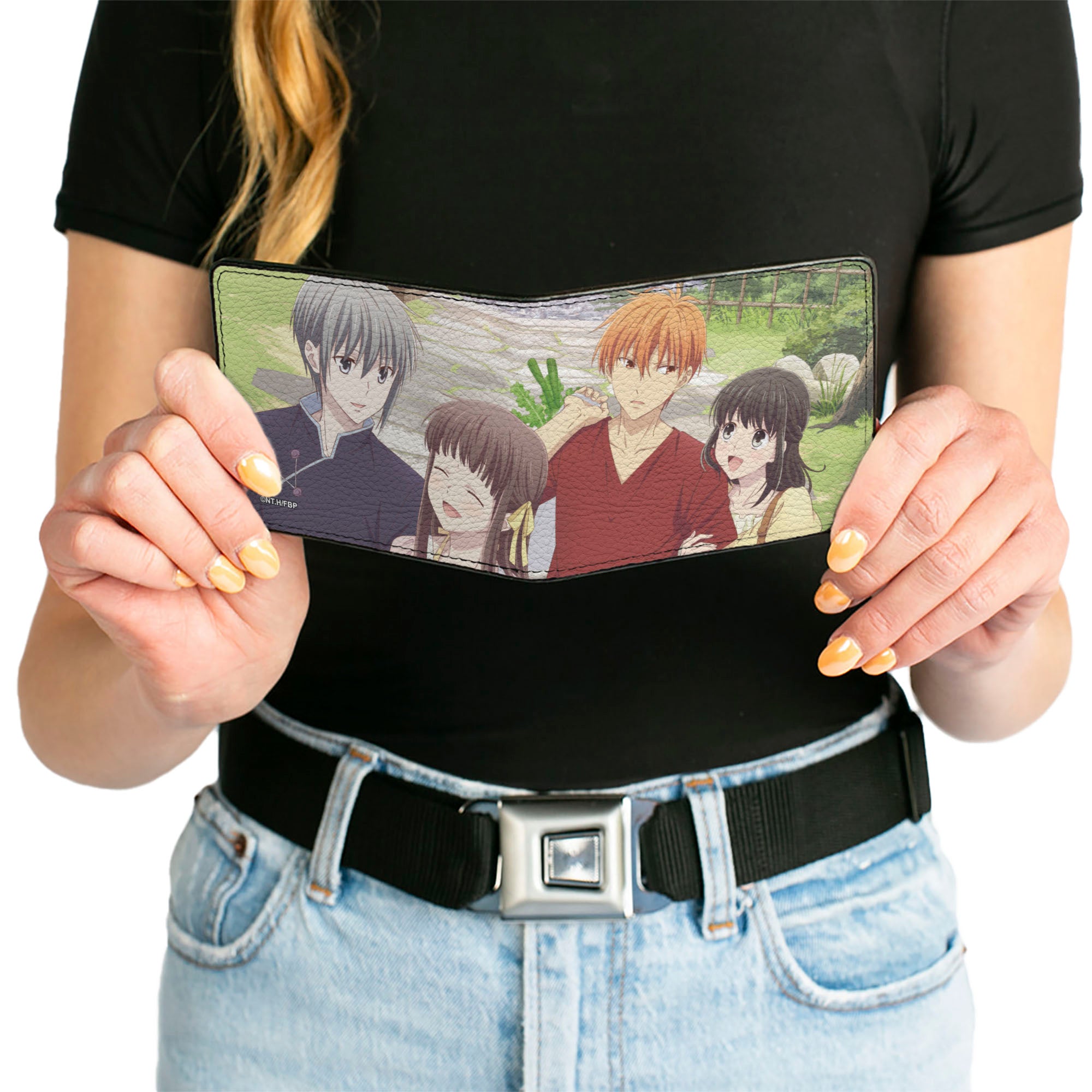 Bi-Fold Wallet - Fruits Basket Yuki Tohru Kyo Kagure Group Scene Bi-Fold Wallets Fruits Basket