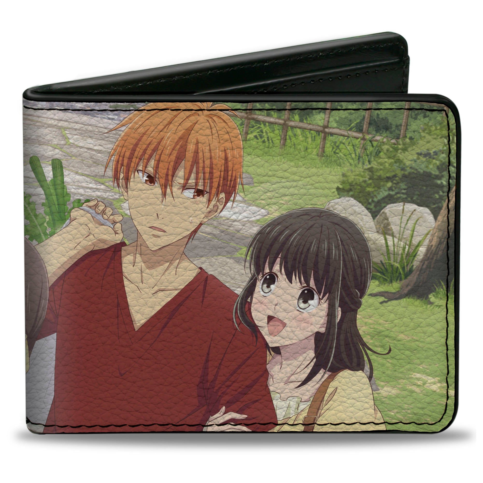 Bi-Fold Wallet - Fruits Basket Yuki Tohru Kyo Kagure Group Scene Bi-Fold Wallets Fruits Basket