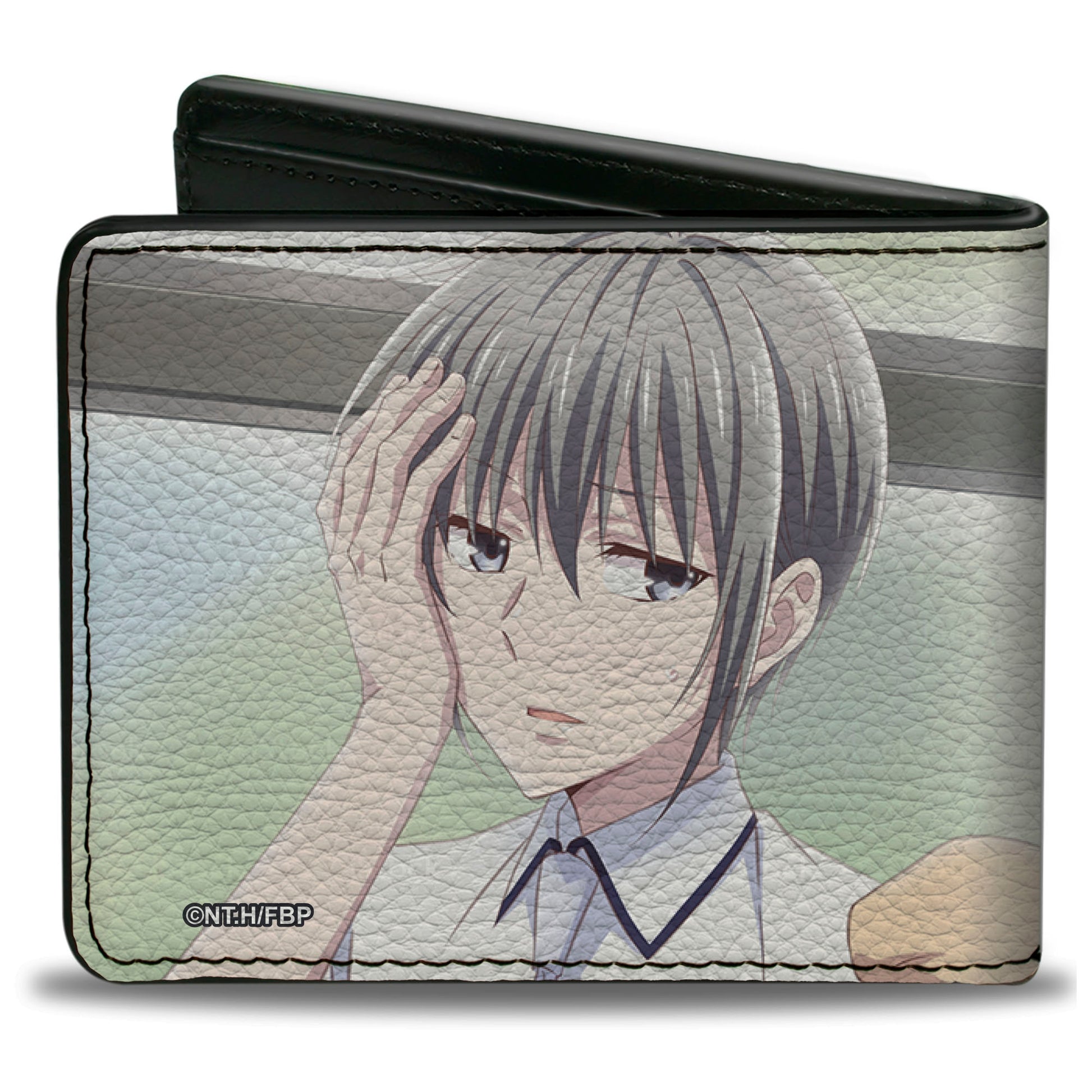 Bi-Fold Wallet - Fruits Basket Yuki and Kakeru Class Pose Bi-Fold Wallets Fruits Basket