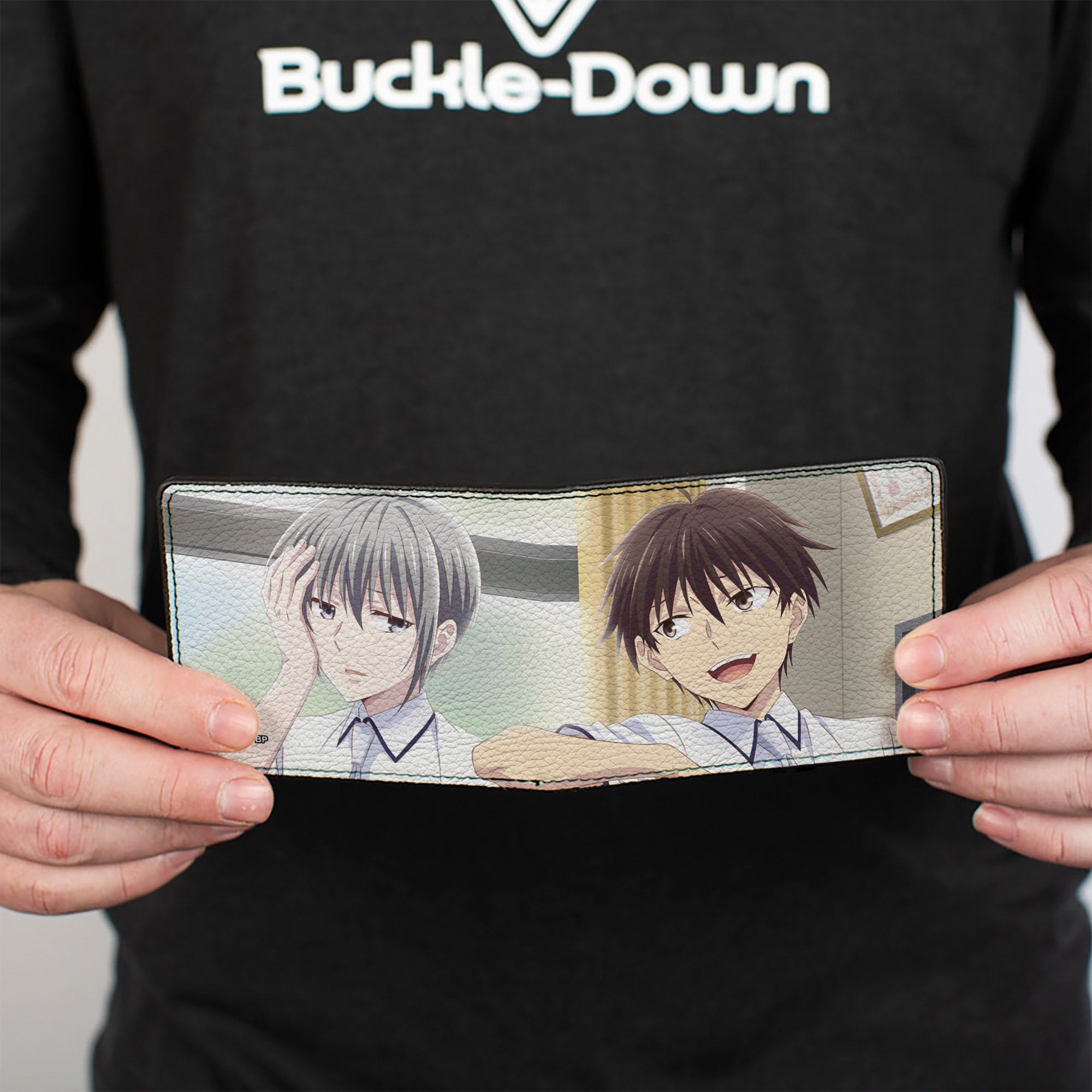 Bi-Fold Wallet - Fruits Basket Yuki and Kakeru Class Pose Bi-Fold Wallets Fruits Basket