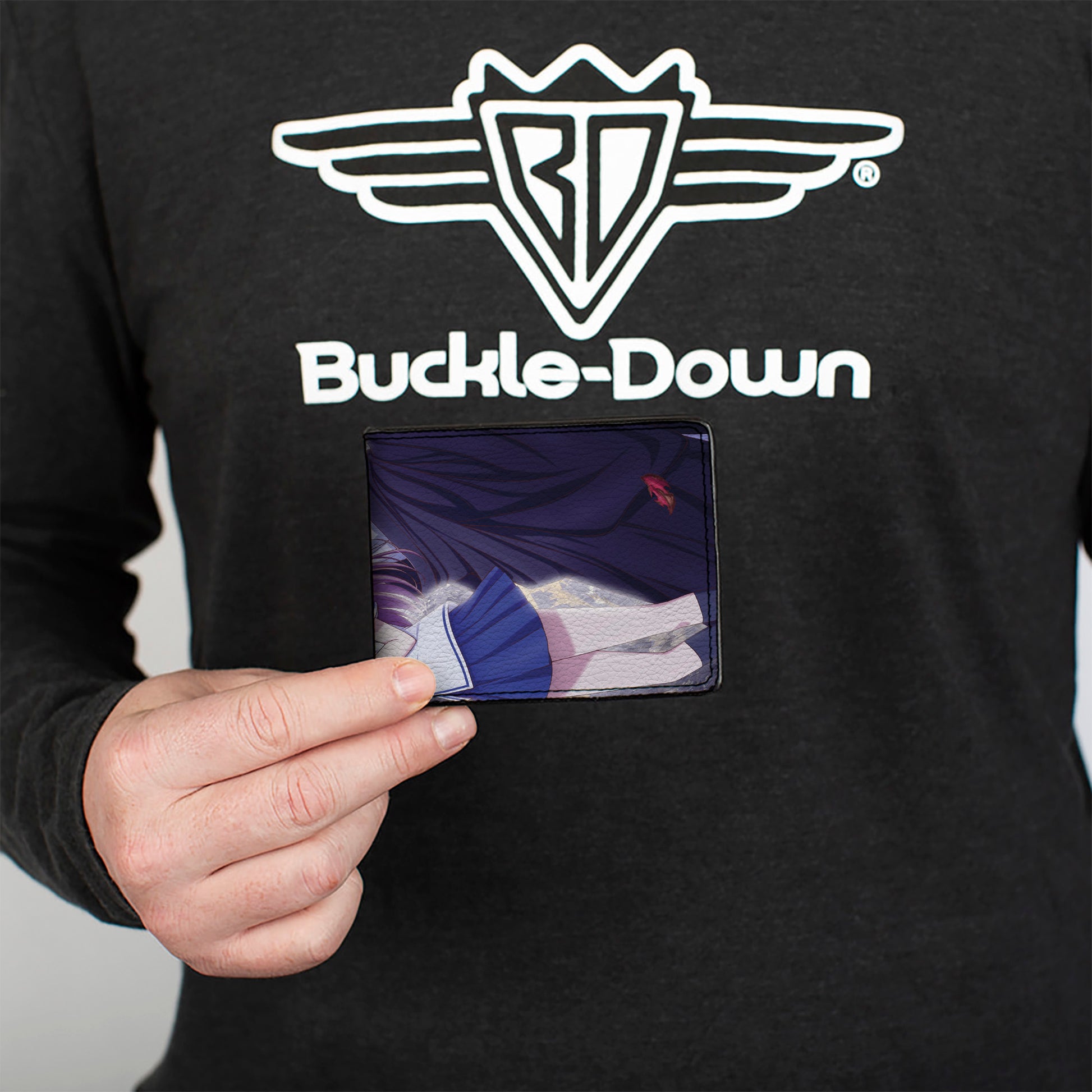 Bi-Fold Wallet - Fruits Basket Tohru and Akito The Final Back to Back Pose Bi-Fold Wallets Fruits Basket