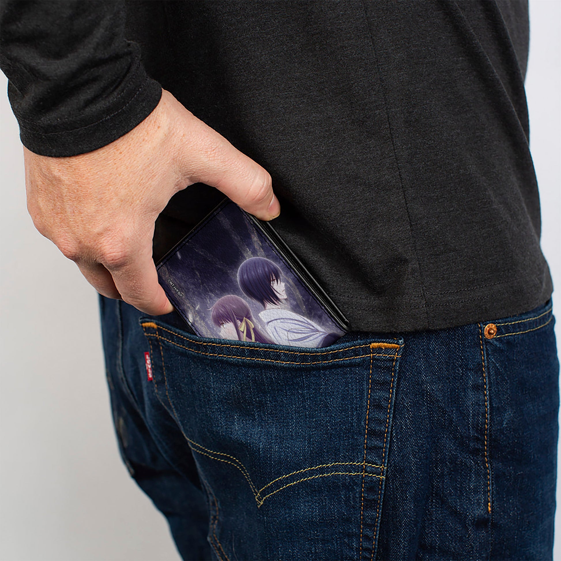 Bi-Fold Wallet - Fruits Basket Tohru and Akito The Final Back to Back Pose Bi-Fold Wallets Fruits Basket