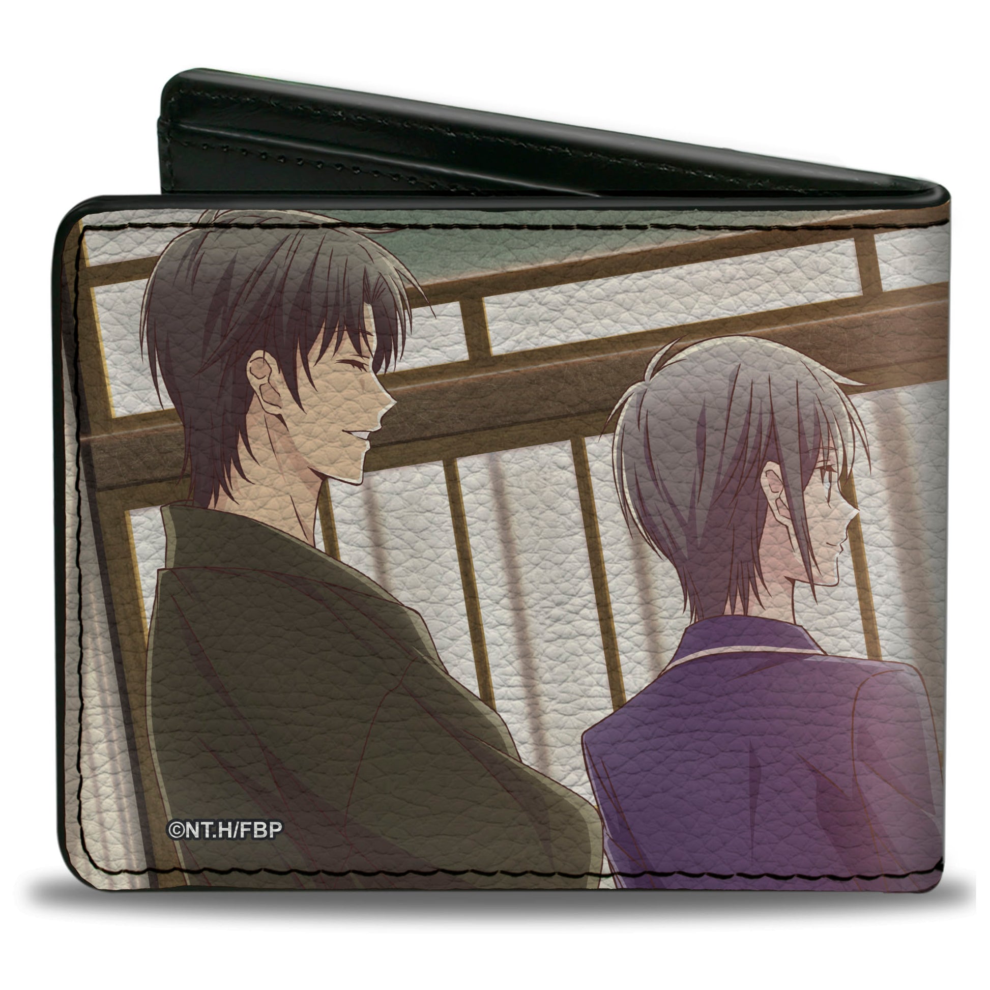 Bi-Fold Wallet - Fruits Basket Welcome Back Four Character Group Scene Bi-Fold Wallets Fruits Basket
