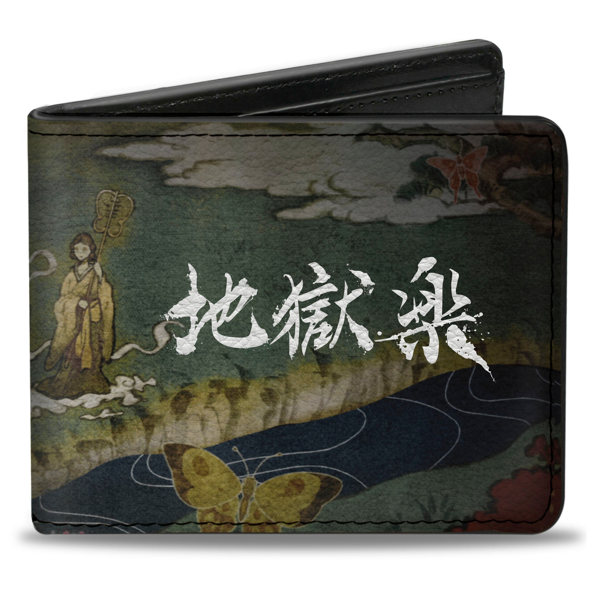 Bi-Fold Wallet - HELL'S PARADISE Scene and Title Logo Bi-Fold Wallets Crunchyroll