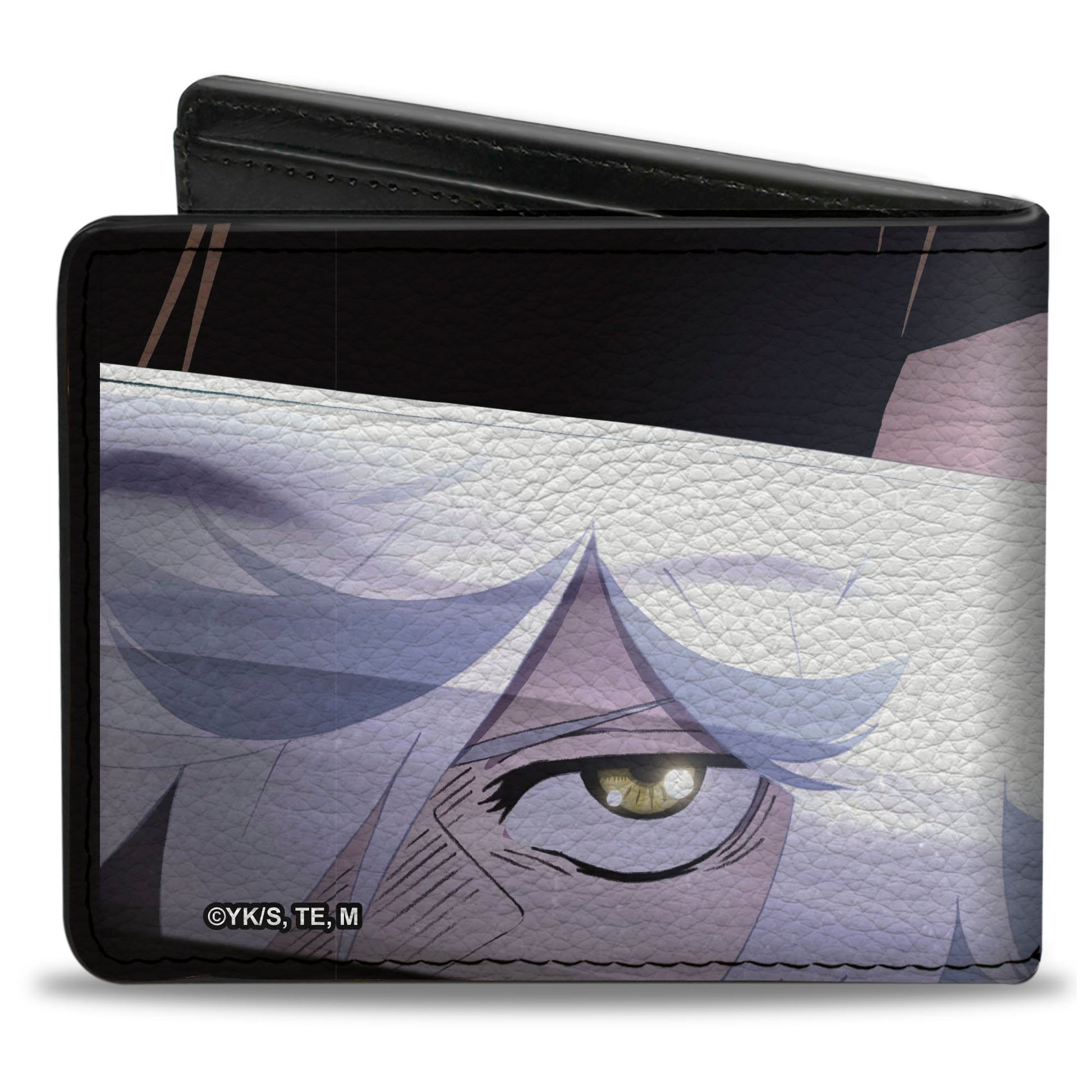 Bi-Fold Wallet - Hell's Paradise Gabimaru and Sagiri Eyes and Title Logo Black Bi-Fold Wallets Hell's Paradise